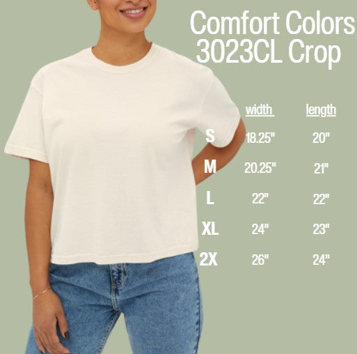 Your American Queen Cropped Tee