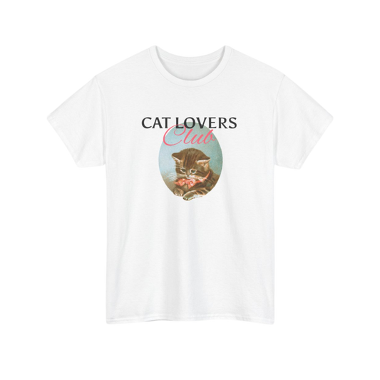 Cat Lover Club Tee