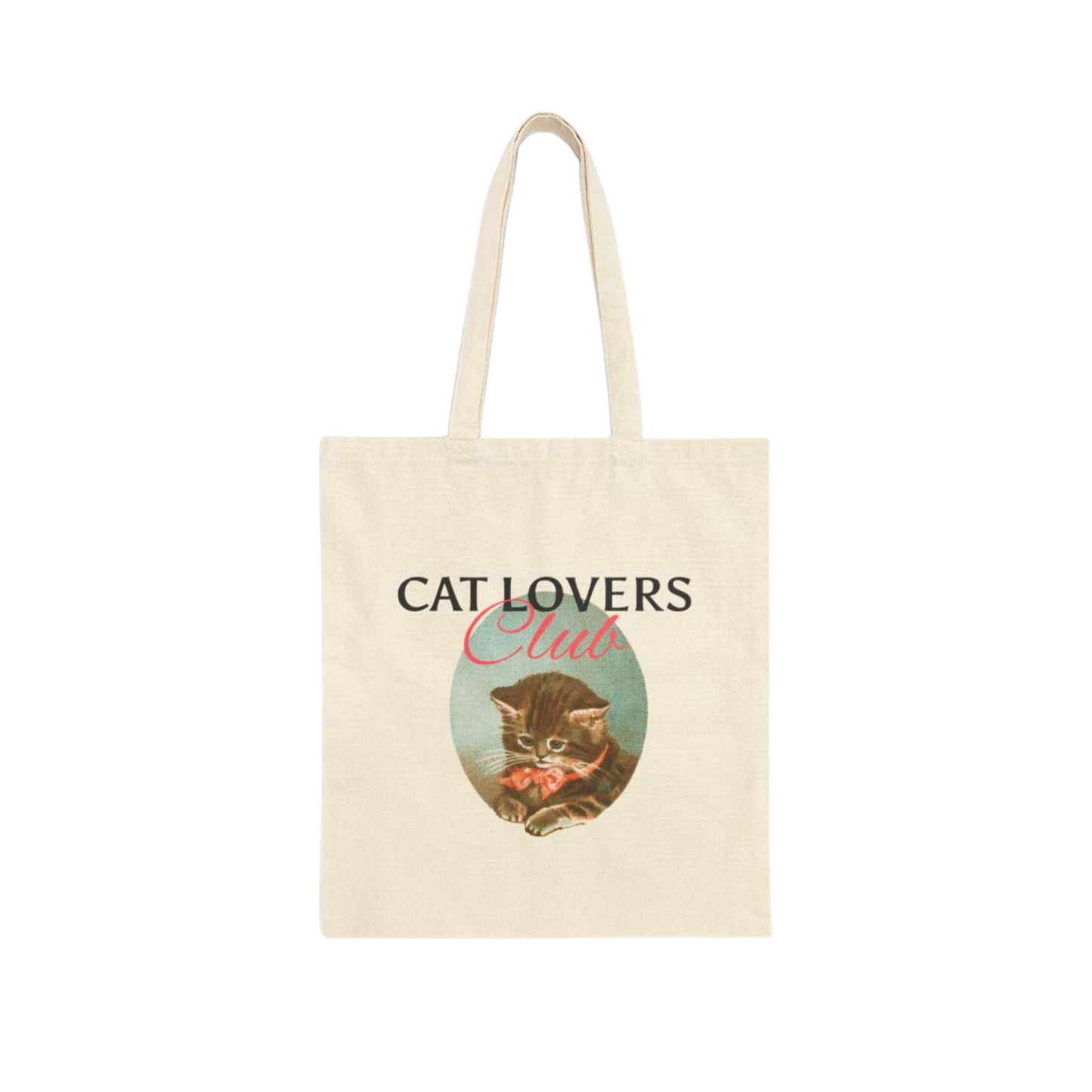 Cat Lover Club Tote Bag