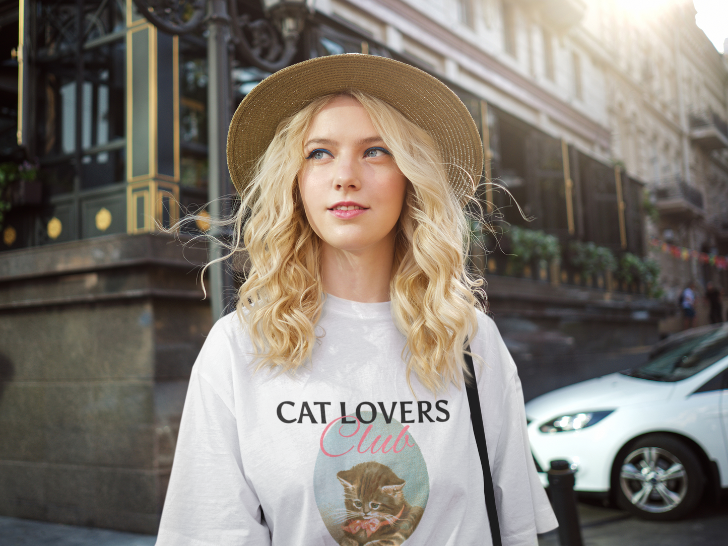 Cat Lover Club Tee