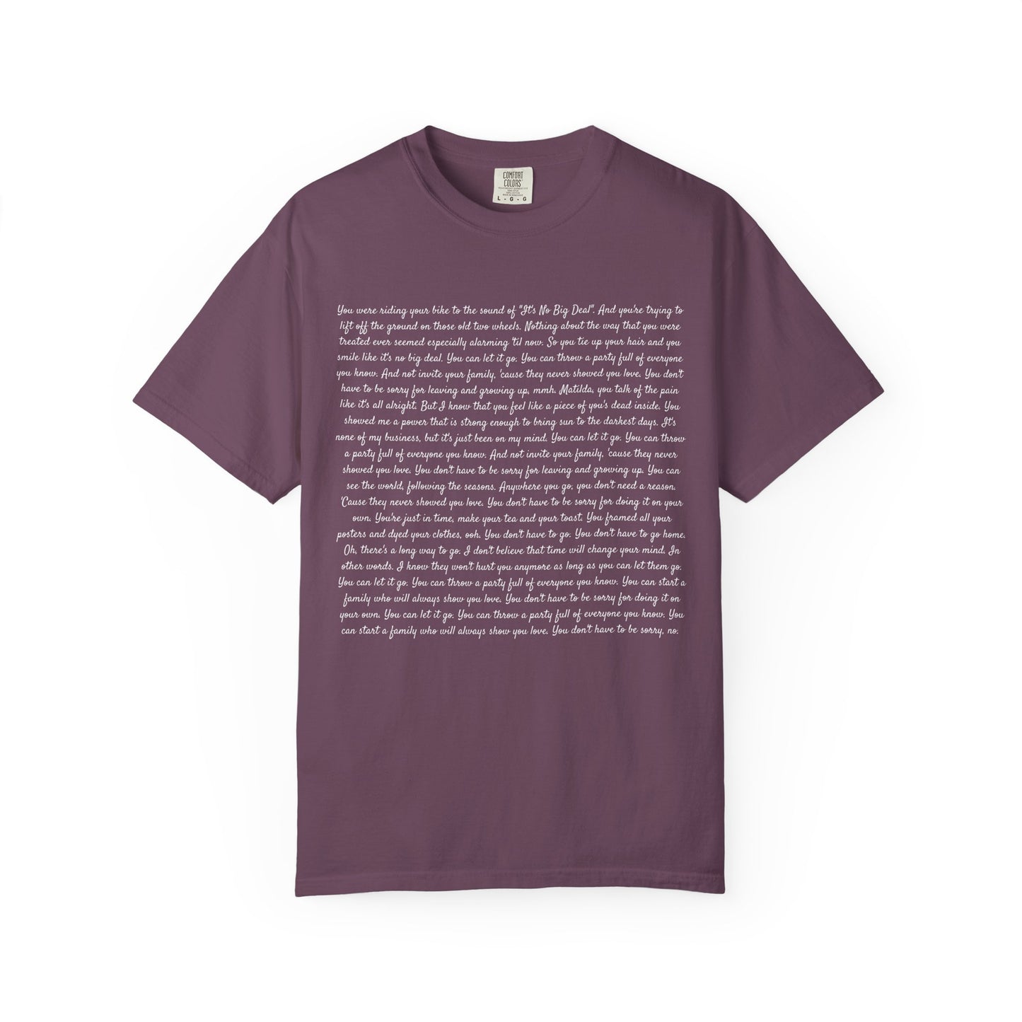 All the Lyrics Tee