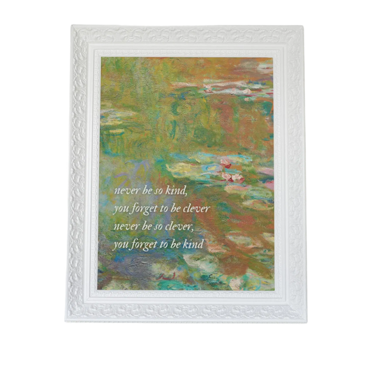 Kind & Clever Monet Print